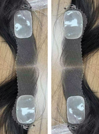 Braunes 9x9 Mono Top / Chinesisches Virgin Hair Topper - TLW001