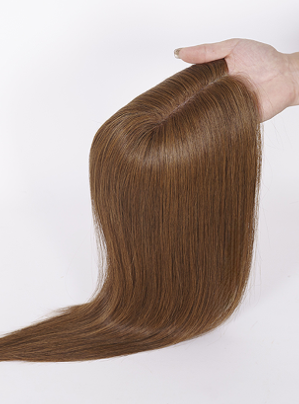 [Stock Unit] 6.5'' x 7'' Silk Top Topper Top Chinese Virgin Hair #4