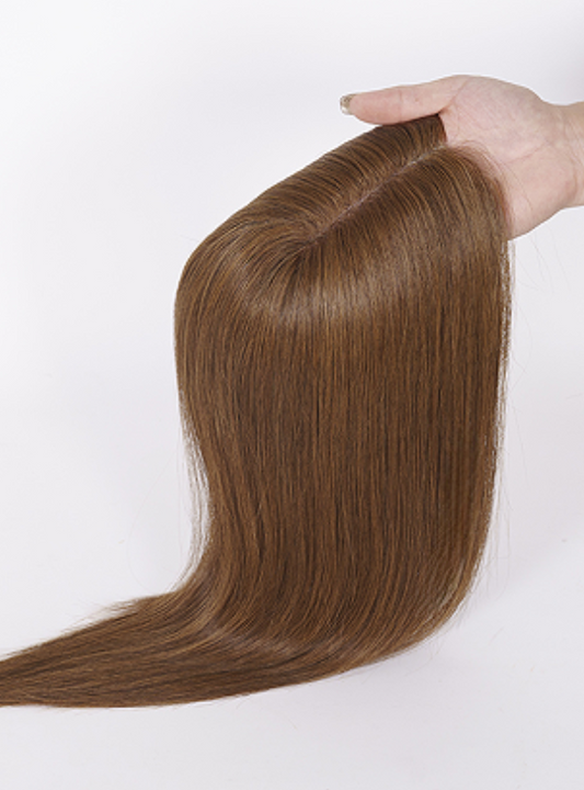 [Stock Unit] 6.5'' x 7'' Silk Top Topper Top Chinese Virgin Hair #4