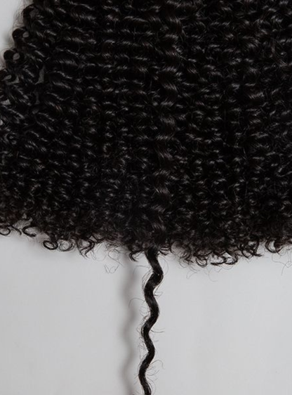 Natural Curly Wefted Hair (3b/3c) Machine Made Weft / Bundle / Weave Extensions / Burmese Virgin Hair