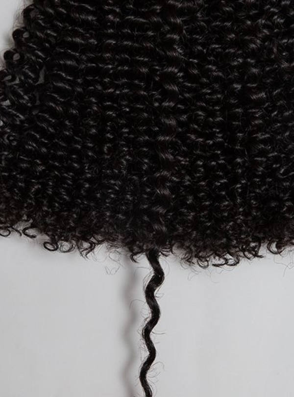 Natural Curly Wefted Hair (3b/3c) Machine Made Weft / Bundle / Weave Extensions / Chinese Virgin Hair