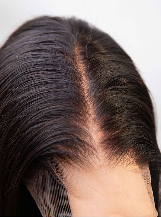 150% Full Lace Natural Black Wigs Long Straight Wigs - LFS001_3