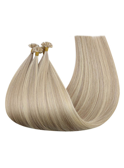 25g Chinese Remy Hair k-tip Extensions-Light Color