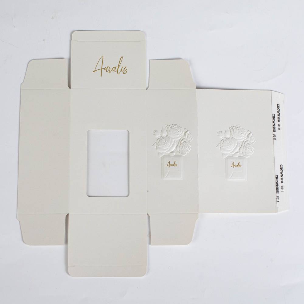 Sculpted Emboss Perfume Package Box
