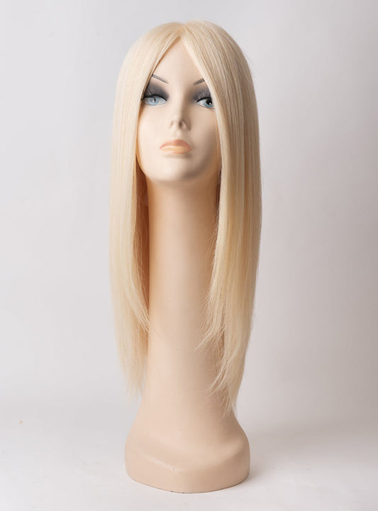 #60 Whitest Ash Blonde Toppers Chinese Virgin Hair - TLW015