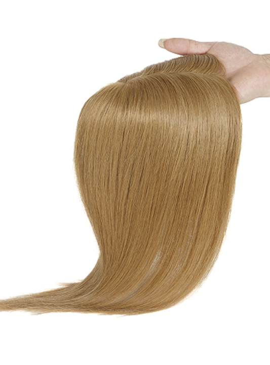 [Stock Unit] 3.5'' x 5.5'' Mono Top Topper Top Chinese Virgin Hair #6A