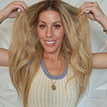(Stock Unit) 13x6 200% Chinese Virgin Hair White Blonde 613A# Wigs