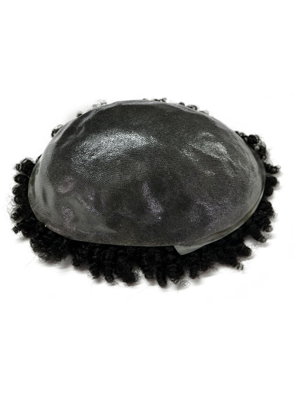 [Stock Unit] Clear Skin Hair - Skin Base Men's Toupee Hair System