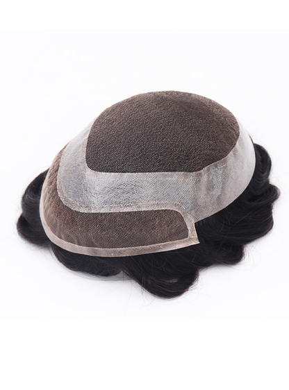 [Stock Unit] Hollywood Style Skin Base - Men's Toupee Hair System