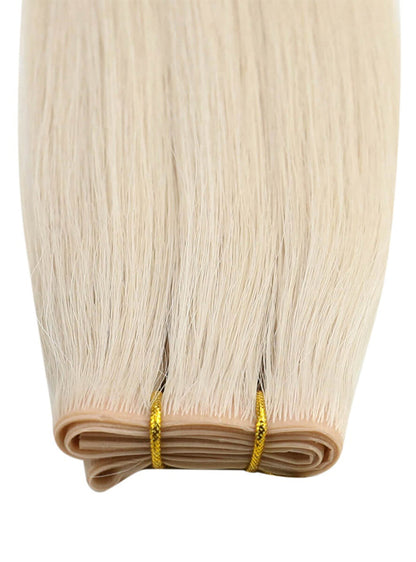 Invisible Hole PU Weft Extension Afghanistan Virgin Hair - Light Color