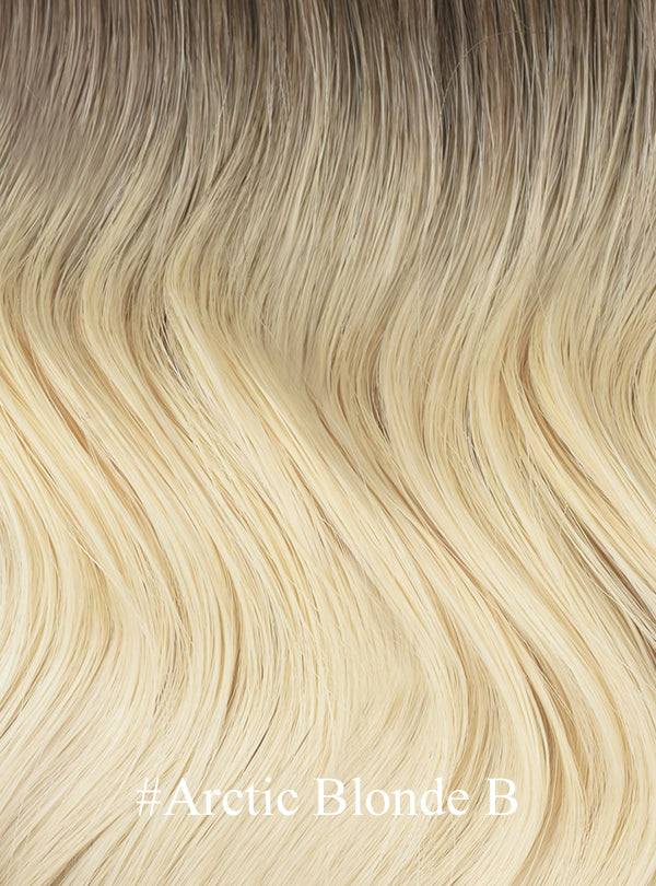 Ombre / Highlight Color: Brazilian Virgin Hair Feather Weft Extension