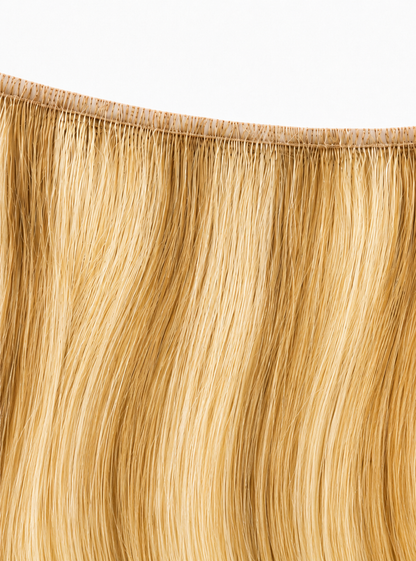 Ombre / Highlight Color: Invisible Skinweft Clip In Weft Extensions