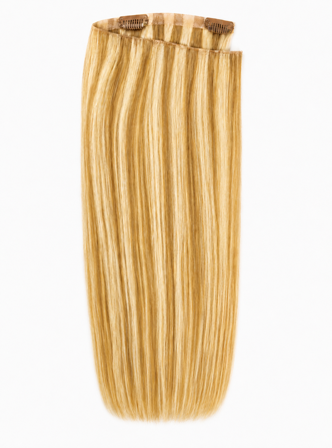 Ombre / Highlight Color: Invisible Skinweft Clip In Weft Extensions