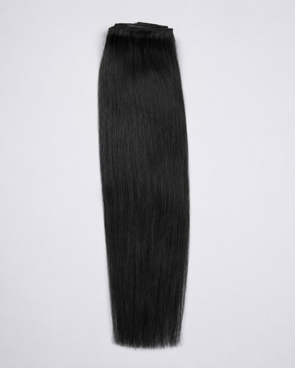 Dark Color: Invisible Skinweft Clip In Extensions