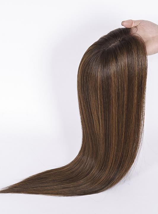 [Stock Unit] 3.5'' x 5.5'' Mono Top Topper Top Chinese Virgin Hair #HAWALL