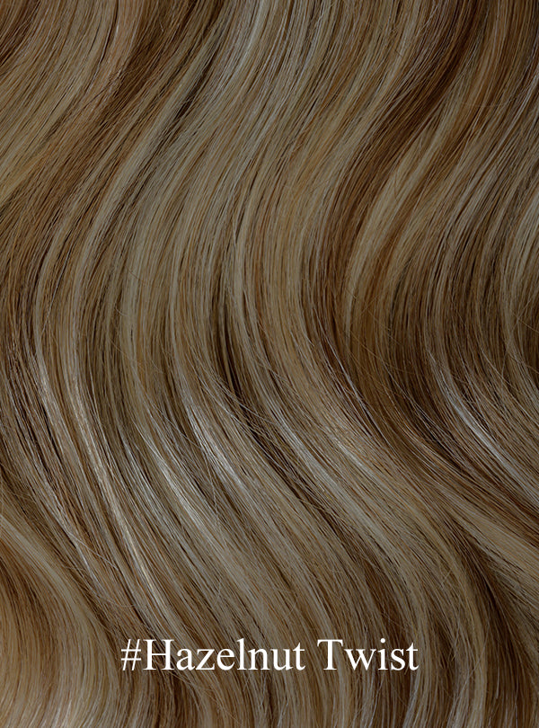 Ombre / Highlight Color: Brazilian Virgin Hair Feather Weft Extension