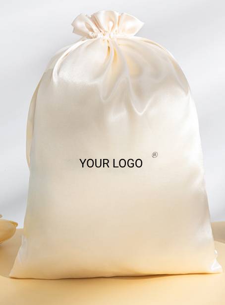 Custom Double Satin Bag for drop shipping