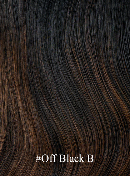 Ombre / Highlight Color: Brazilian Virgin Hair Feather Weft Extension