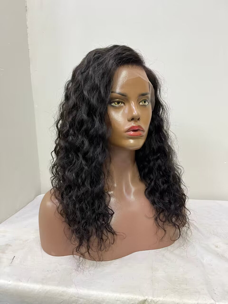 Naturally Curly Natural Hair Color Maxipart Glueless Lace Closure Wig - beyou032NG Brazilian Virgin Hair