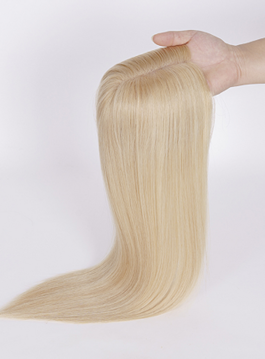 [Stock Unit] 3.5'' x 5.5'' Mono Top Topper Top Chinese Virgin Hair #RH231001