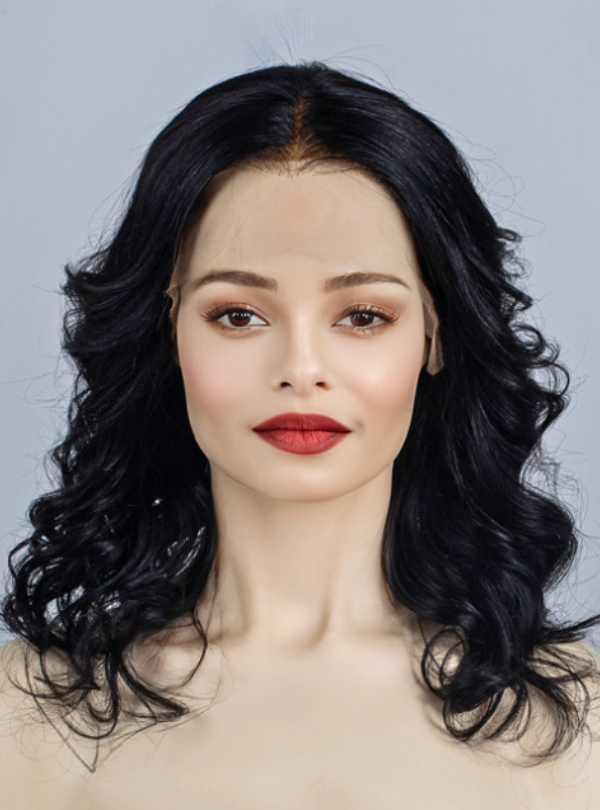 14 Inches Lace Front Wig-RO008