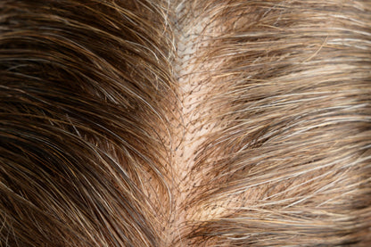 [Stock Unit] Clear Skin Hair - Skin Base Men's Toupee Hair System