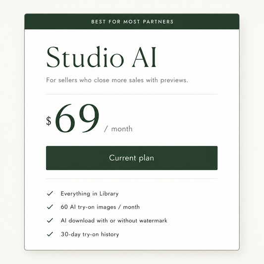 Studio AI – AI Try-On & Image Download Subscription