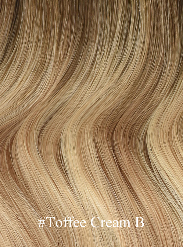 Ombre / Highlight Color: Brazilian Virgin Hair Feather Weft Extension