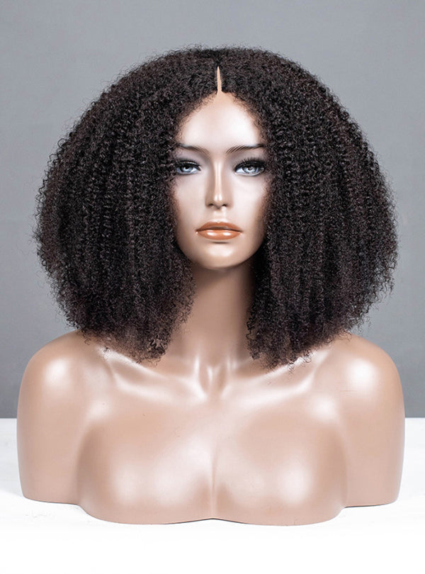 Coily BYE BYE Leave-Out Thin Part Wig