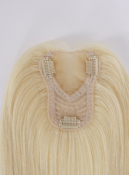 [Stock Unit] 3.5'' x 4.5'' Lace Top Topper Top Chinese Virgin Hair #T448