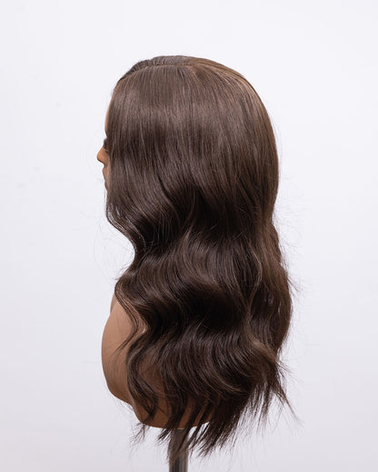 Brown 9x9 Mono Top / Chinese Virgin Hair Topper - TLW001