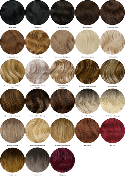 Ombre / Highlight Color: Burmese Virgin Hair 100g Genius Weft / Bundle Extensions
