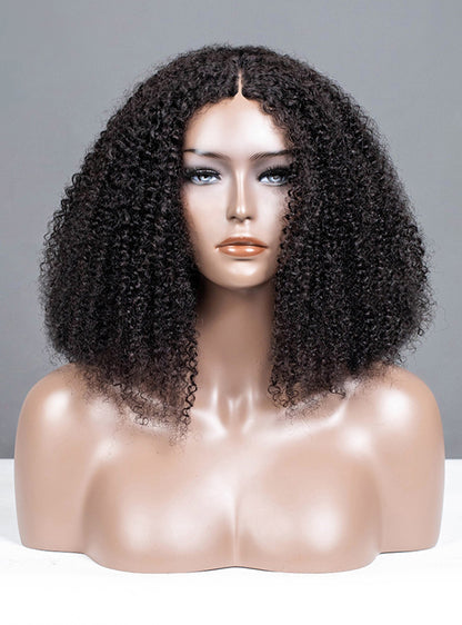 Curly BYE BYE Leave-Out Thin Part Wig