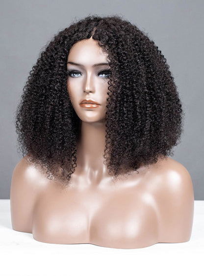 Curly BYE BYE Leave-Out Thin Part Wig