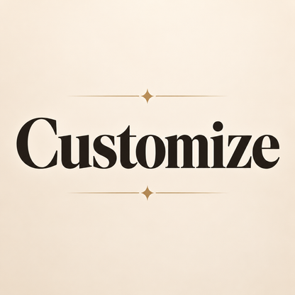 All-in-One Custom Topper Collection - Choose Your Style & Specs