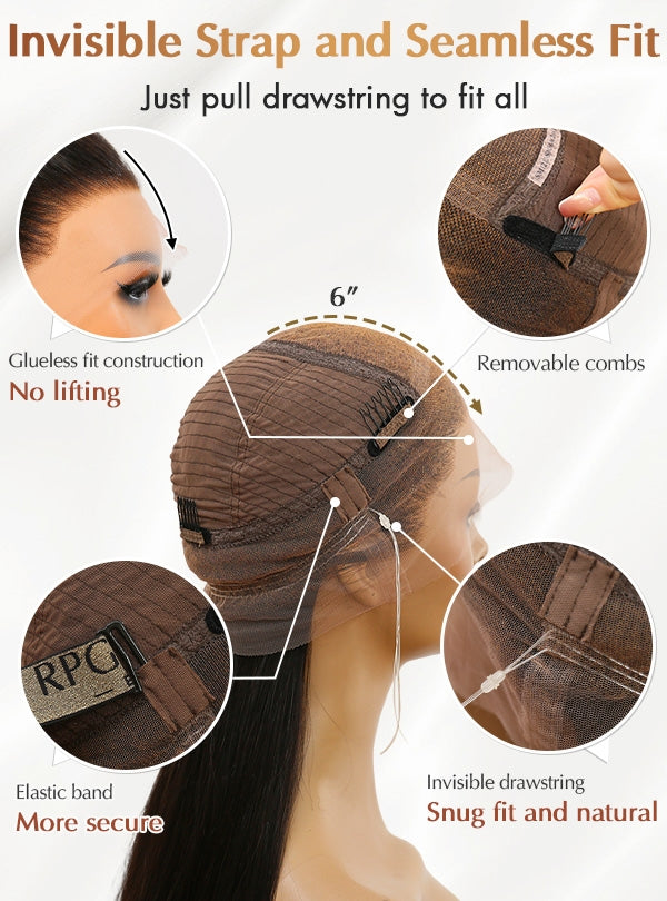 【STOCK UNIT】Invisible Fit 360 Lace Wigs 200% Density - VIP360