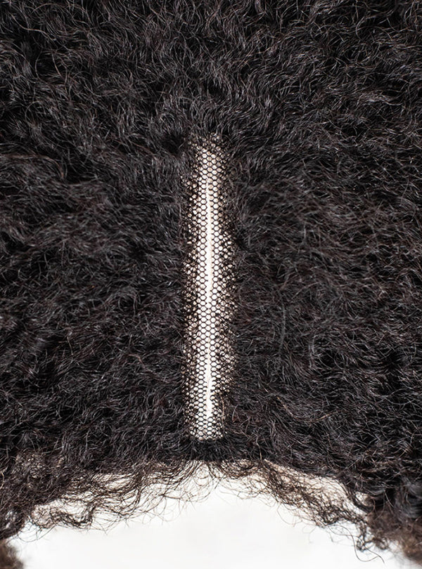 Coily BYE BYE Leave-Out Thin Part Wig