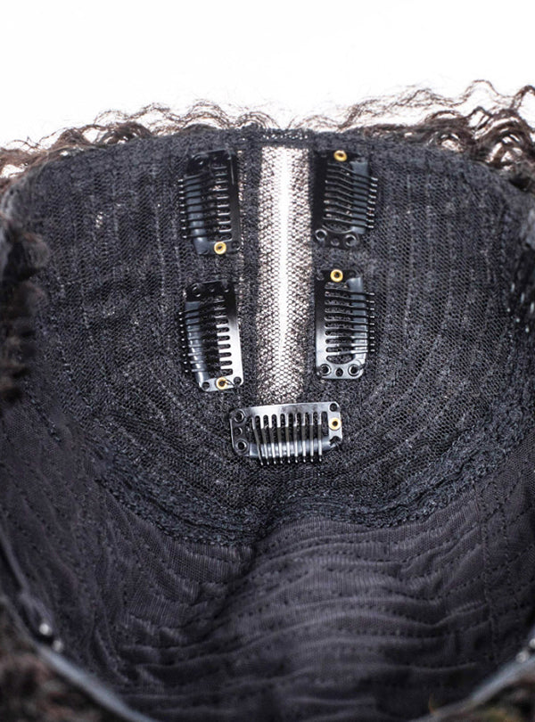 Coily BYE BYE Leave-Out Thin Part Wig