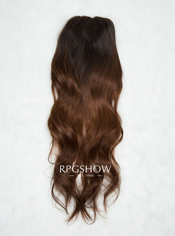 Chinesische Remy-Haar-Wickel-Pferdeschwanz-Extensions - Dunkle Farbe