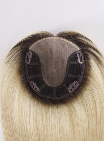[Stock Unit] 6.5'' x 7'' Silk Top Topper Top Chinese Virgin Hair #4